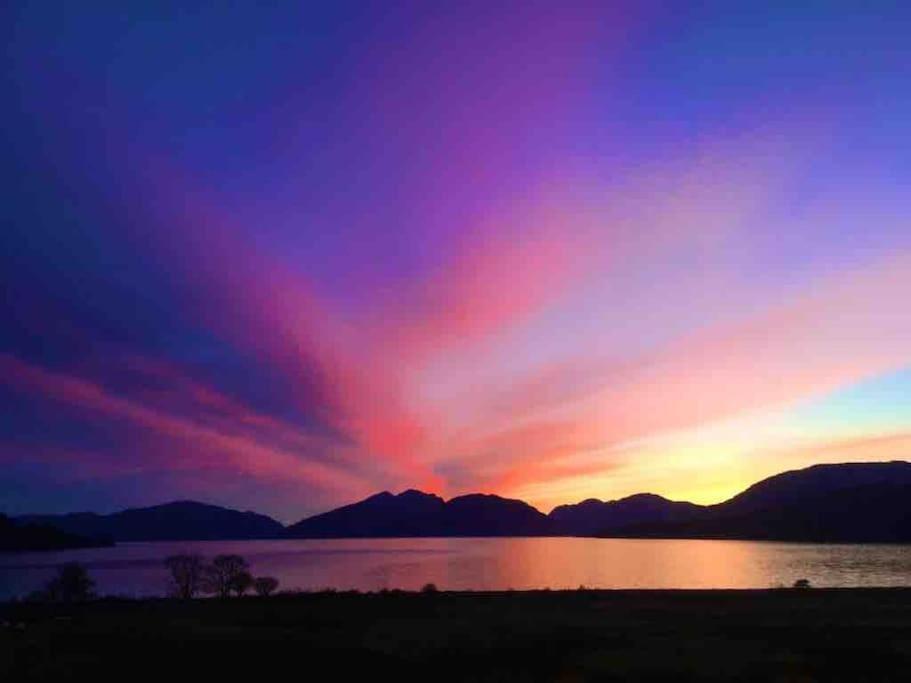 The Fox'S Den, Luxury Cosy Mini Lodge, Highlands North Ballachulish ภายนอก รูปภาพ