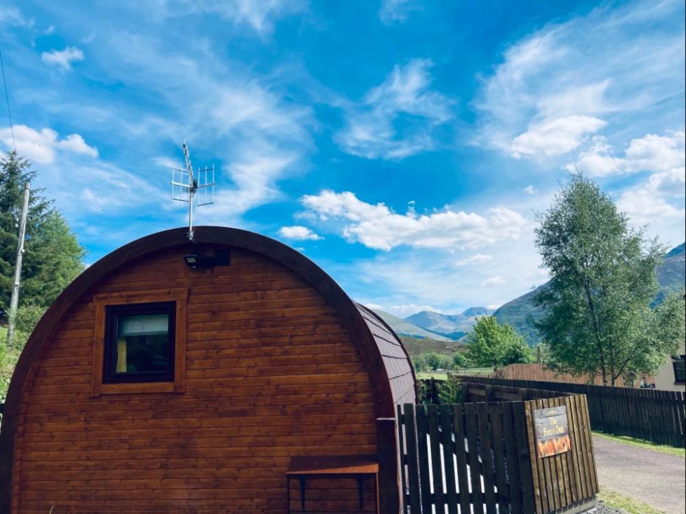 The Fox'S Den, Luxury Cosy Mini Lodge, Highlands North Ballachulish ภายนอก รูปภาพ